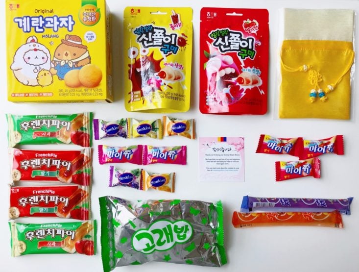 Korean Snacks Box April 2019 - Box All