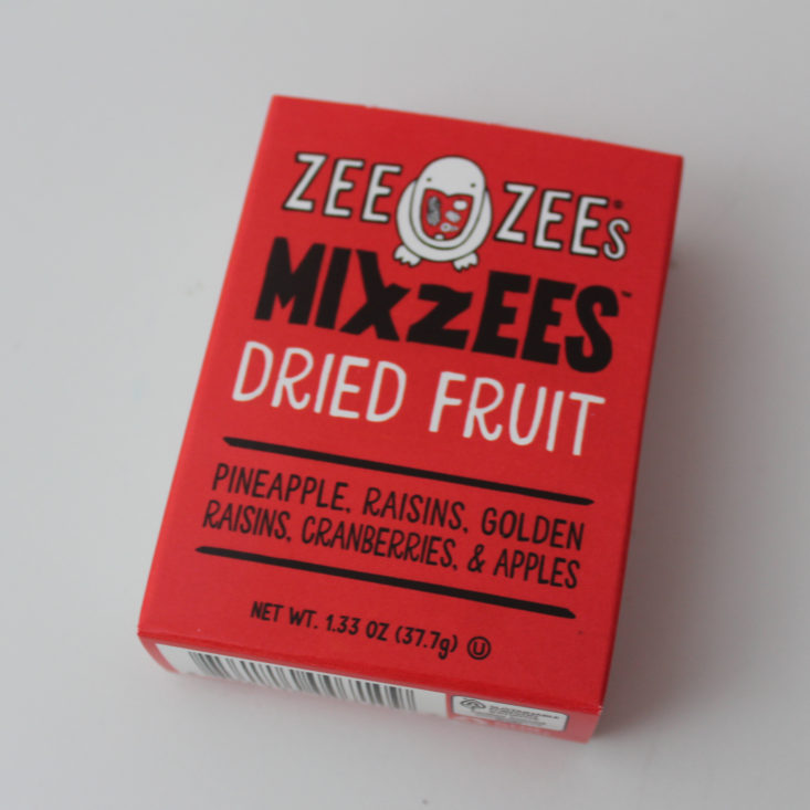 Love with Food May 2019 - Zee Zee’s Mixzees Dried Fruit Close Top