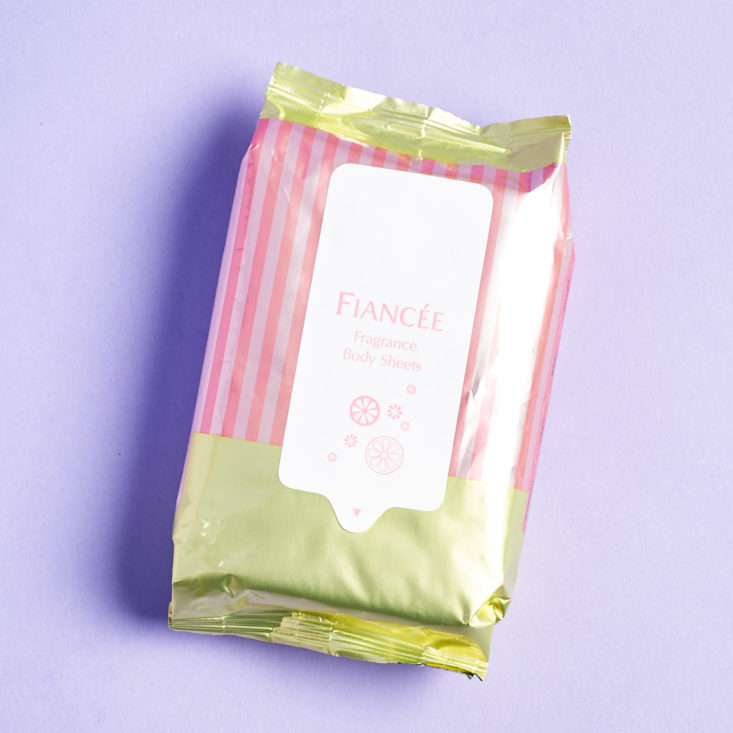 No Make No Life May 2019 review scented wipes open