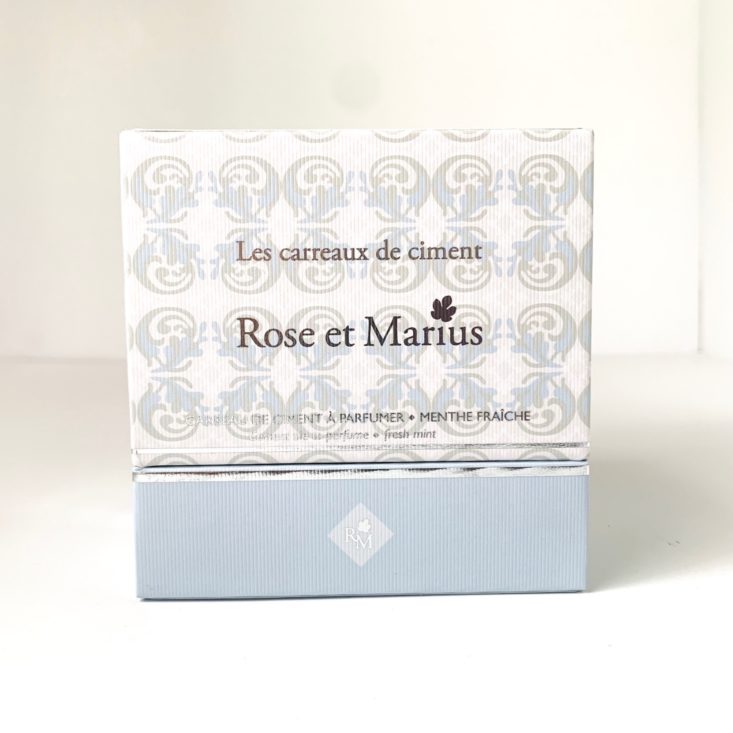 Oui Please Volume 4.3 De La Fleur Review - Rose Et Marius Scented Tile in Mint 1 Front