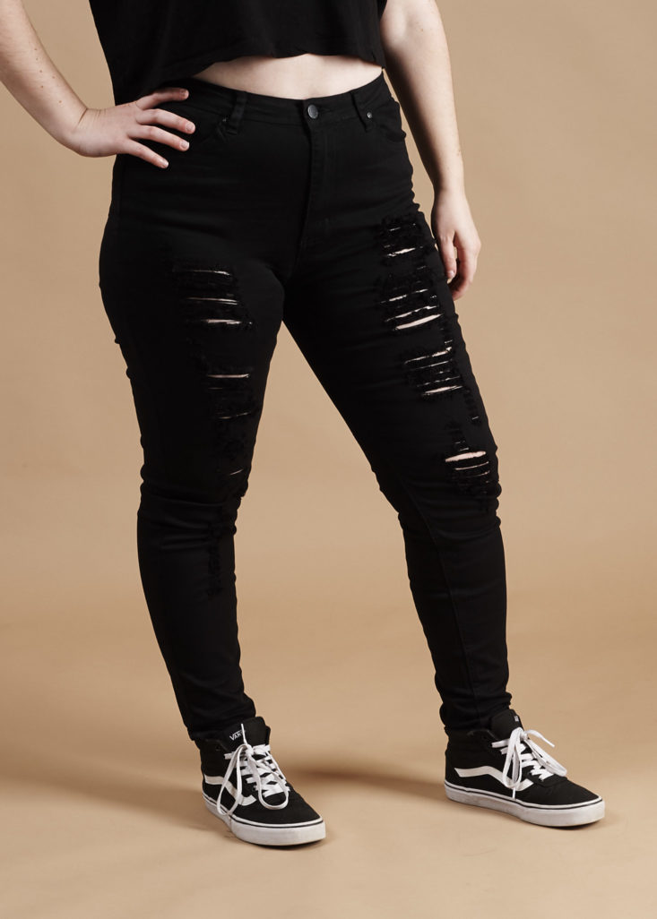 ShoeDazzle May 2019 black skinny jeans