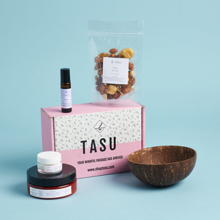 Tasu April 2019 beauty box review all contents