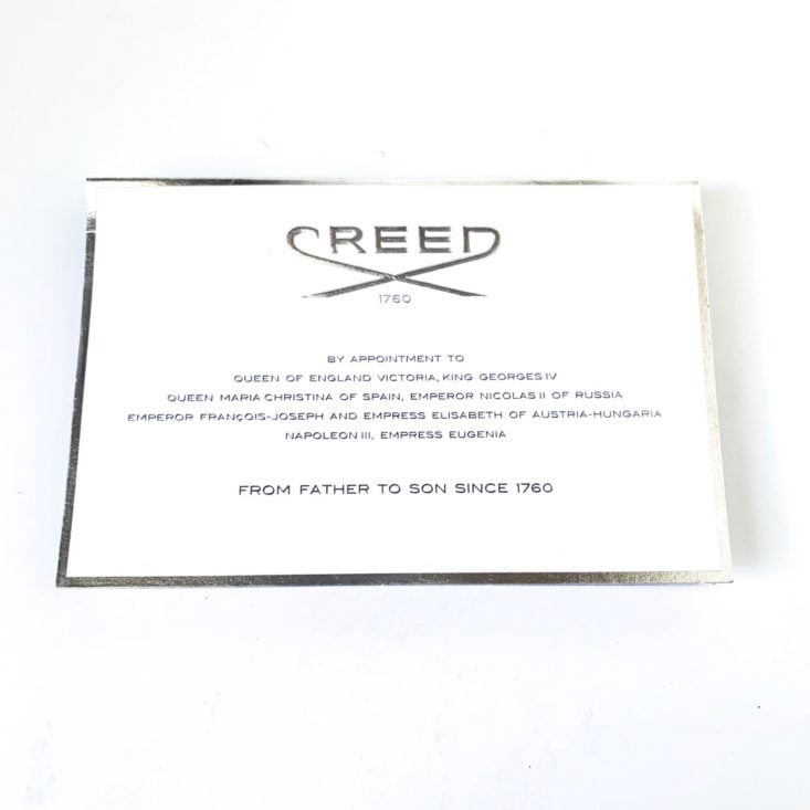 The Miracle Beauty Box May 2019 - Creed Millesime Imperial Perfume 1