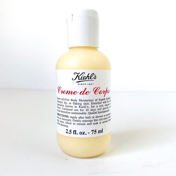 The Miracle Beauty Box May 2019 - Kiehl’s Creme De Corps