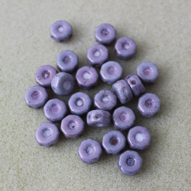 Adornable Elements June 2019 - Opaque Purple Vega Octo Bead Top