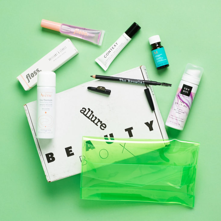 Allure Beauty Box June 2019 beauty subscription box review all contents