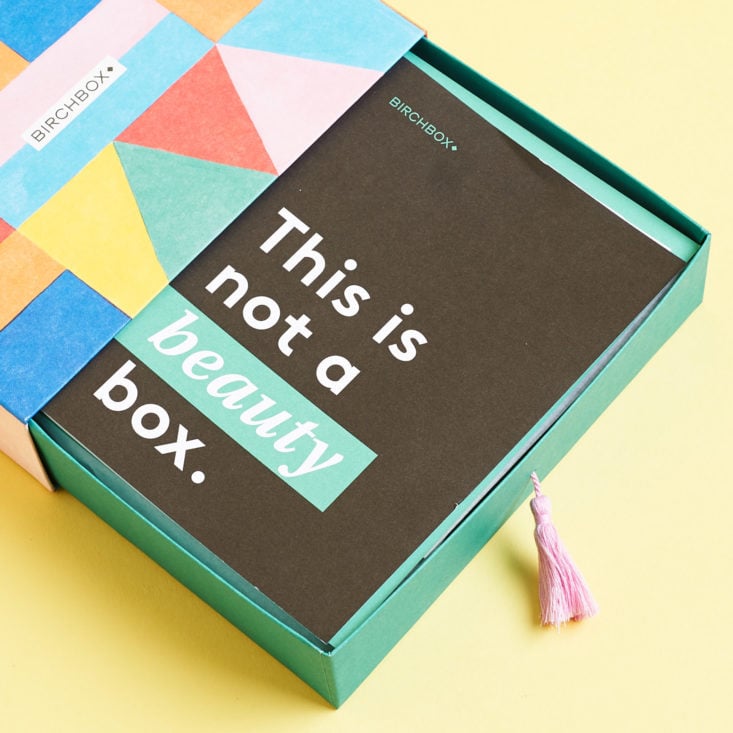 Birchbox Curated 4 June 2019 beauty subscription box review open