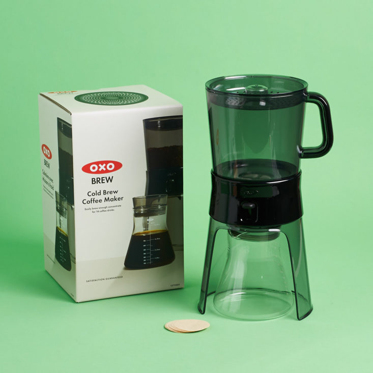 OXO Good Grips Cold Brew Coffee Maker with box