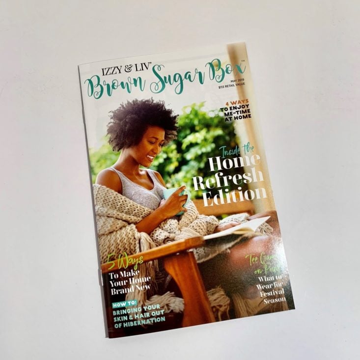 Brown Sugar Box May 2019 - Magazine Cover