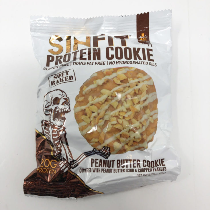 BuffBoxx May 2019 - Sinfit Peanut Butter Protein Cookie 1