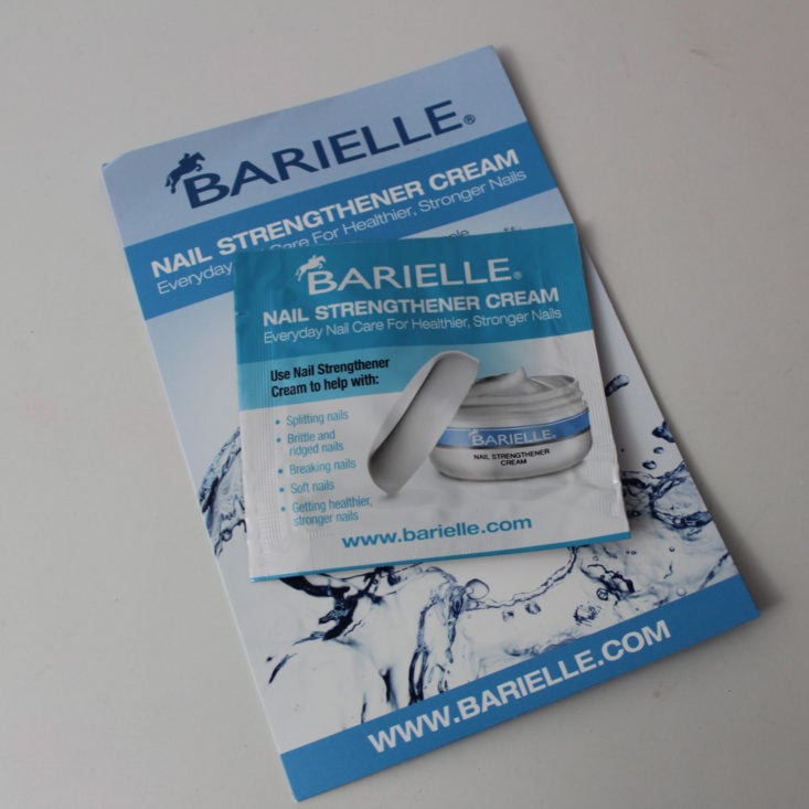 Bulu Box Weight Loss June 2019 - Barielle Nail Strengthener Cream