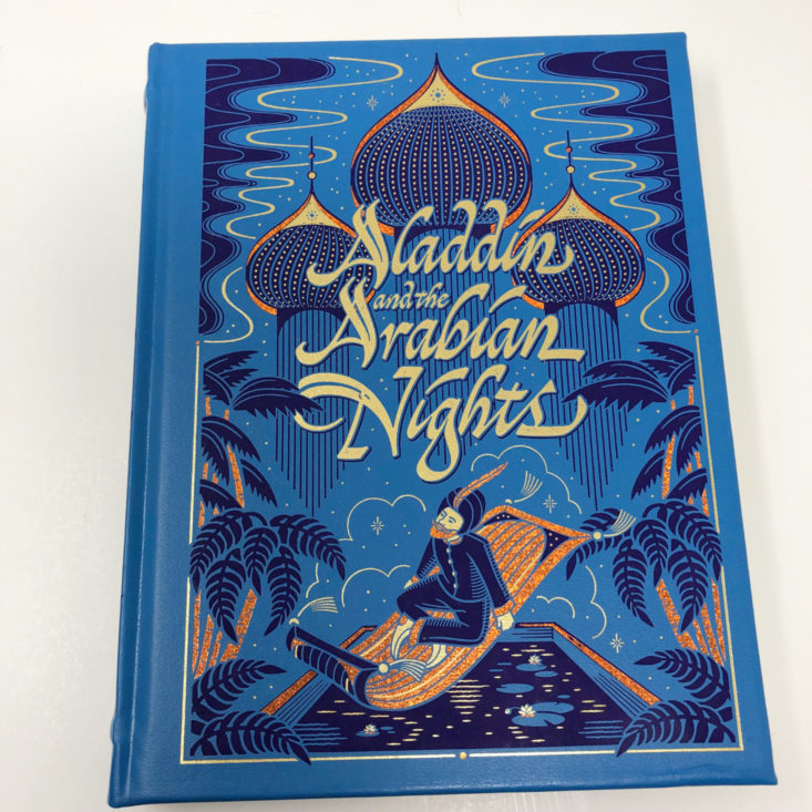 Coffee and a Classic Subscription Box Review May 2019 – Aladdin and the Arabian Nights 1 Top