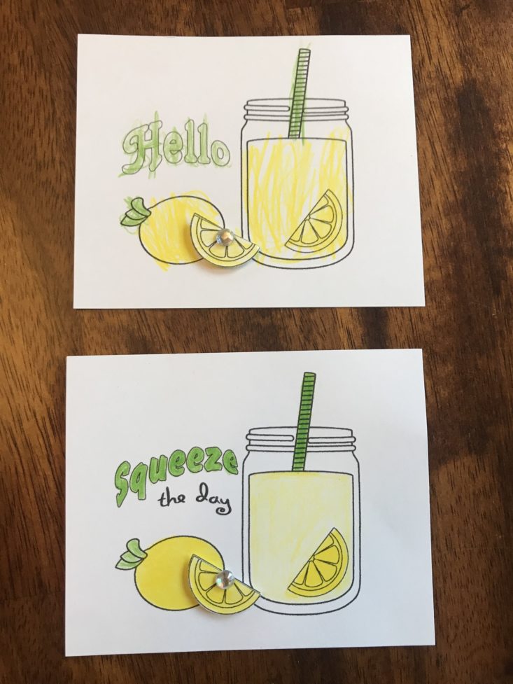 Confetti Grace June 2019 - Cards With Added Lemons