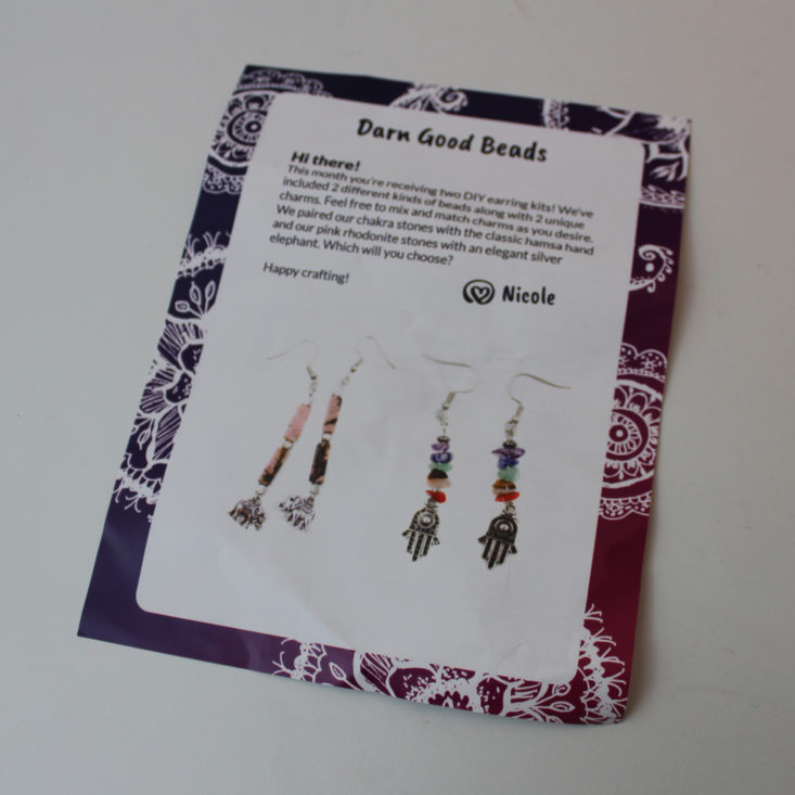 Darn Good Beads June 2019 - Booklet Front