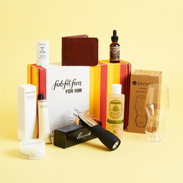Fab Fit Fun For Him II June 2019 all contents