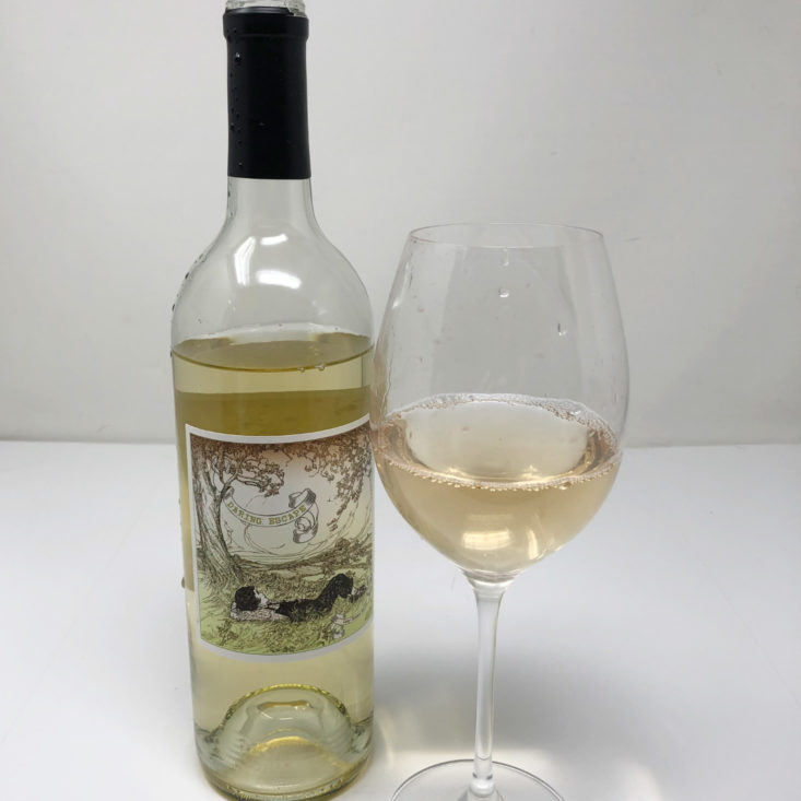 Firstleaf Wine Subscription Review June 2019 - 2017 Daring Escape Lazy Breeze White In Glass Front