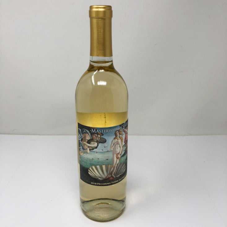 Firstleaf Wine Subscription Review June 2019 - 2018 Masterworks Series Pecorino Bottle Front