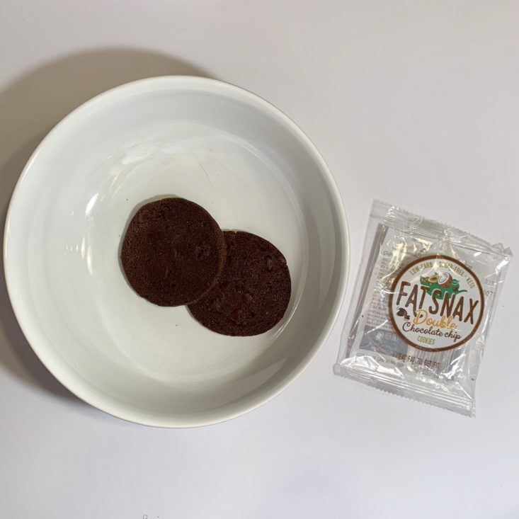 Keto Krate May 2019 - Fat Snax Double Chocolate Chip, 1.4 oz Plated