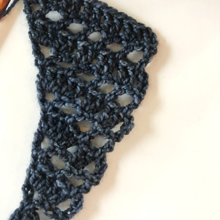Knit Picks Yarn Subscription Box Review May 2019 - Shawl Up Close