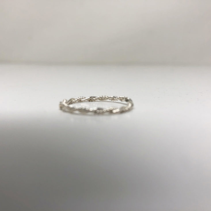 My Meraki Box Subscription Review May 2019 - Thank You Gift STERLING SILVER STACKING RINGS 30