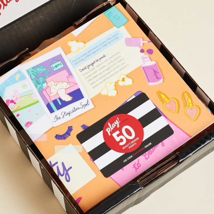 Play by Sephora June 2019 beauty subscription box review open