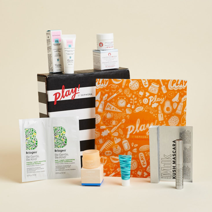 Play by Sephora June 2019 beauty subscription box review all contents