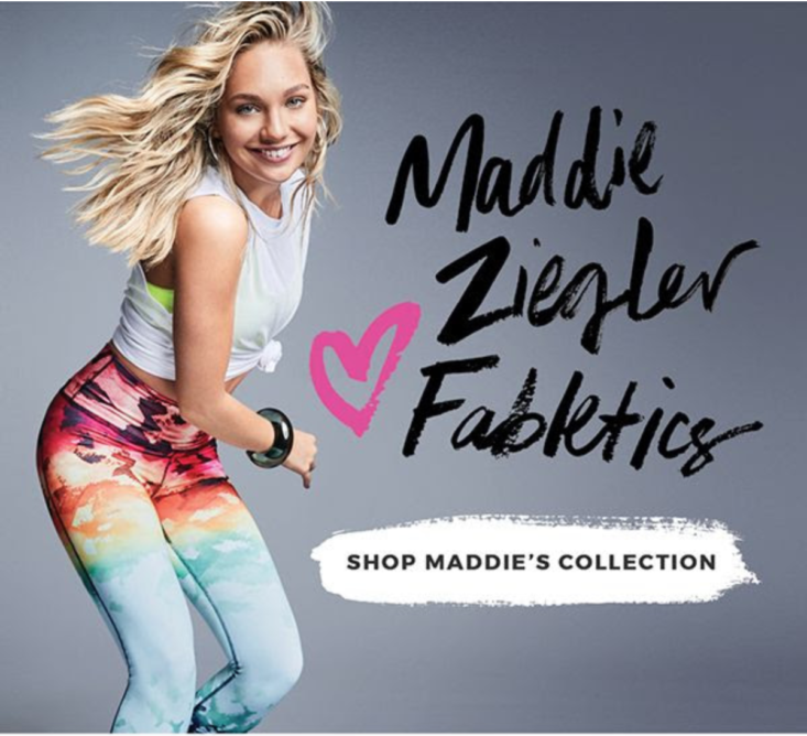 Fabletics Maddie Ziegler Collection 2019