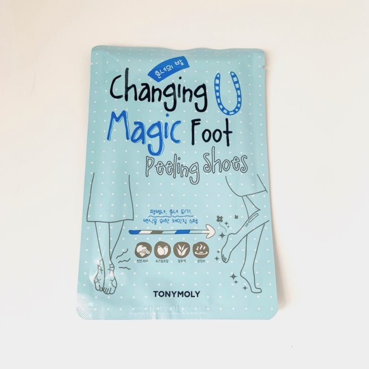 Sooni Pouch June 2019 Review - Tony Moly Foot Peeling Shoes Top