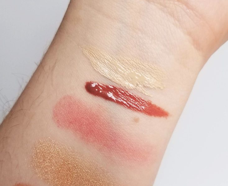Tarte Create Your Own Kit June 2019 swatches 1