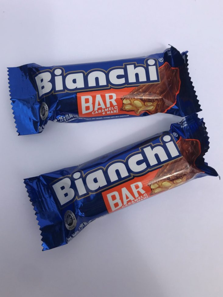 Universal Yums June 2019 - Bianchi Bar with Carmelo and Mani Unopened