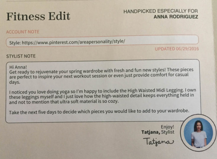 Wantable Fitness Edit May 2019 - Booklet 2