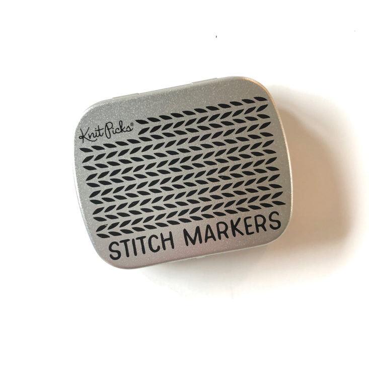 KnitPicks June 2019 stitch markers closed