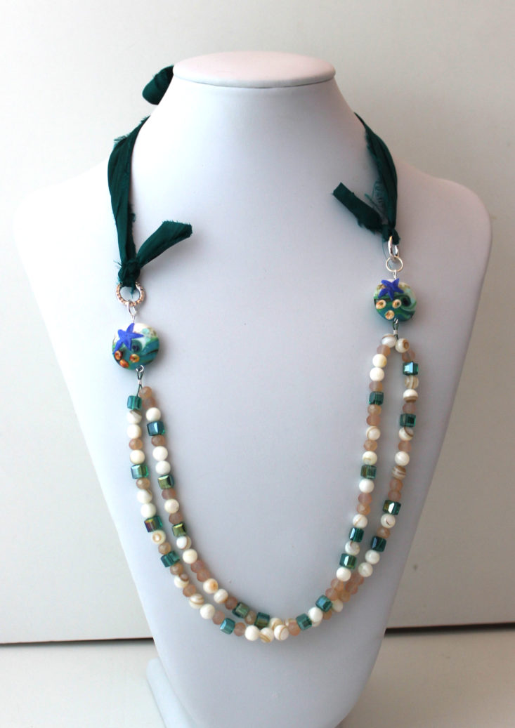 Bargain Bead Box July 2019 - Necklace 1 Front