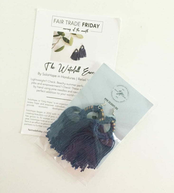 Fair Trade Friday Earring of the Month Club Subscription June 2019 Review - All Content Top