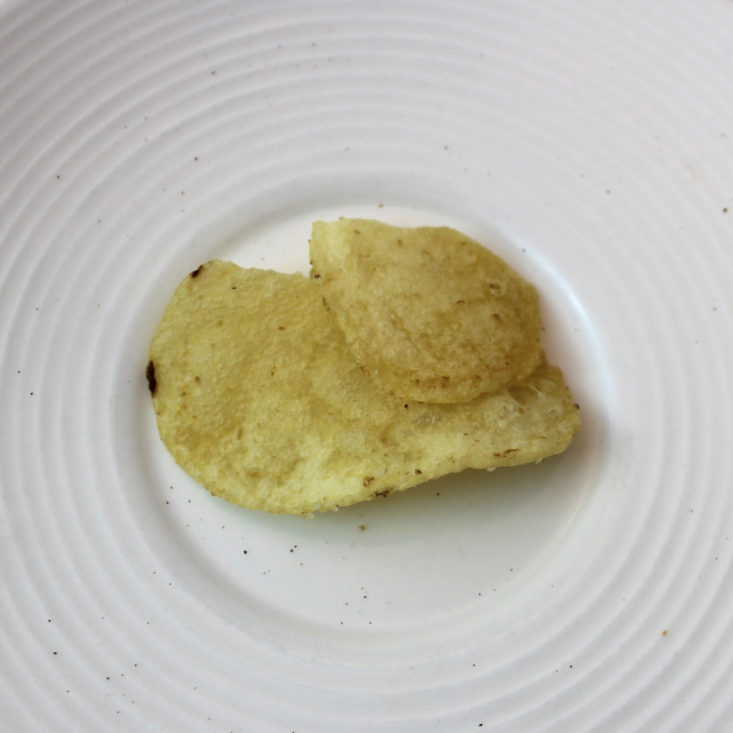 Fit Snack Box June 2019 - Luke Organic White Truffle and Sea Salt Potato Chips Open Top