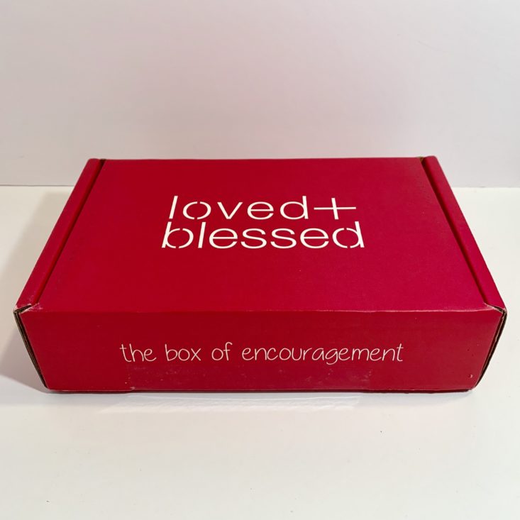 Loved + Blessed June 2019 - Closed Box Top