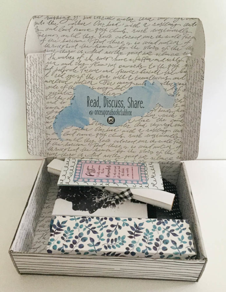 Once Upon A Book Club May 2019 - Open Box Front