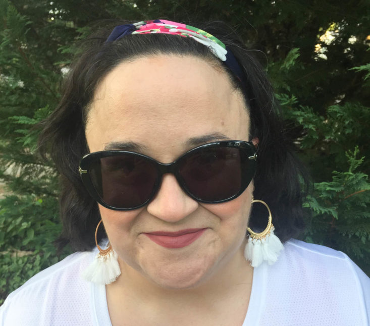 Once Upon A Book Club May 2019 - Stardust's Earrings & Colorful Headscarf 3