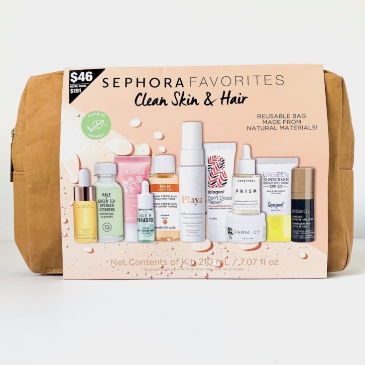 Sephora Favorites: Clean Skin & Hair Set - July 2019 | MSA