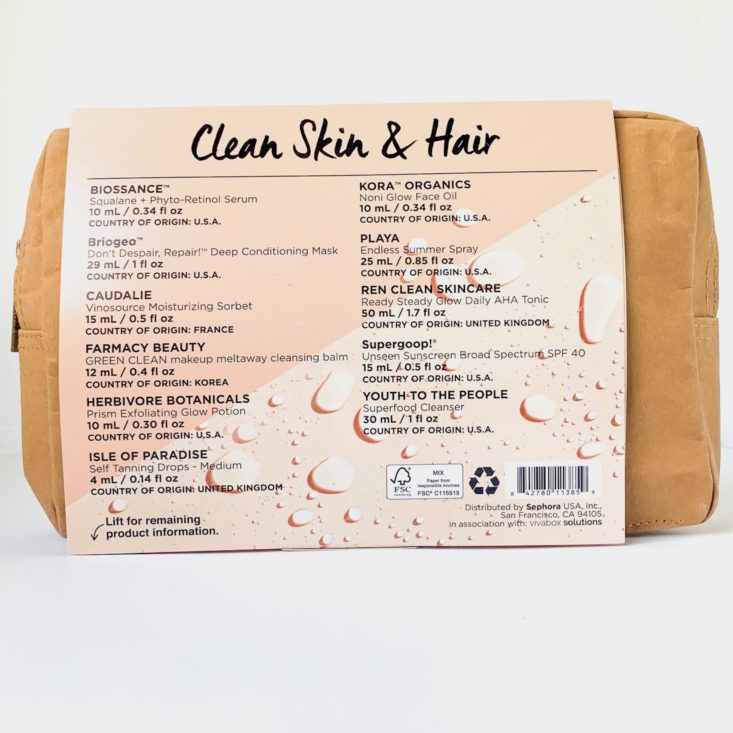 Sephora Clean Skin Kit box 2