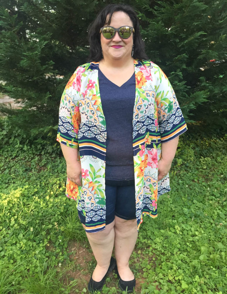 Stitch Fix Plus June 2019 - Kimono