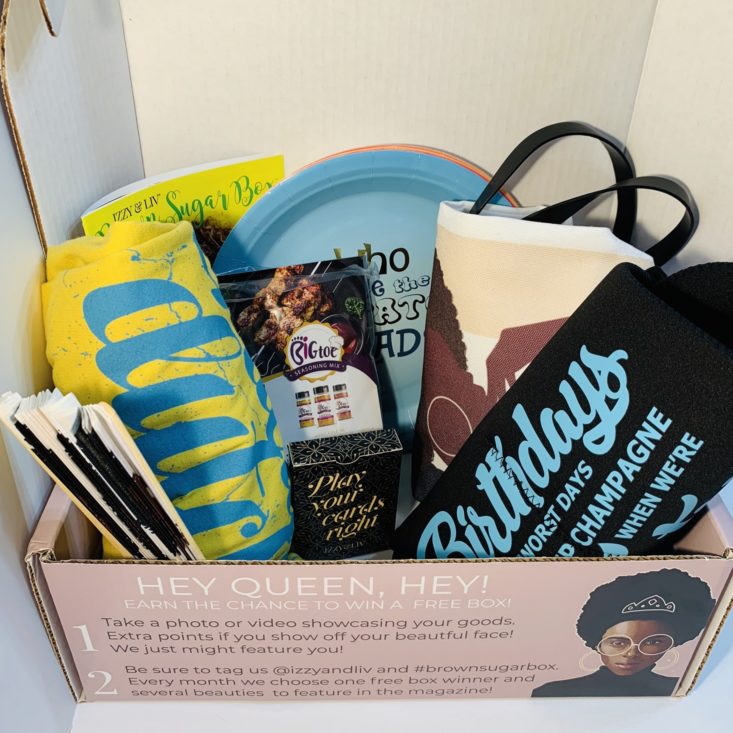 Brown Sugar Box June 2019 - All Items Unboxed