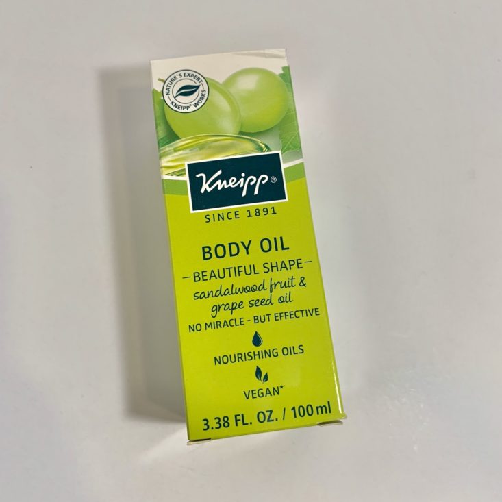Cocotique May 2019 - Body Oil Packed Top