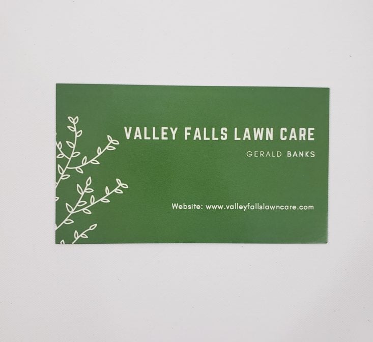 Deadbolt Mystery Society June 2019 - Valley Falls Lawn Care