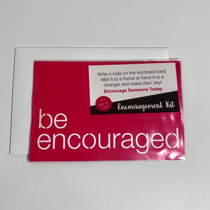 Loved + Blessed July 2019 - Encouragement Kit – Encouragement Card 1