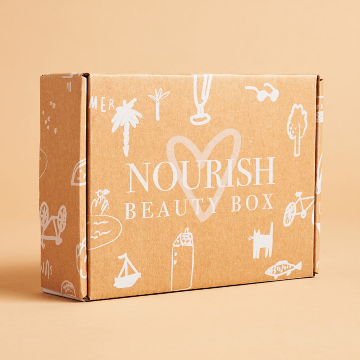 Nourish Beauty Box august 2019 subscription box review