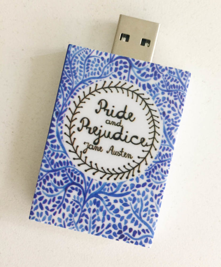 Once Upon a Book Club June 2019 - Tarek's Flash Drive Frontside Top