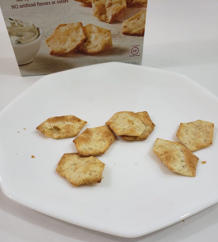 Snack With Me August 2019 - Vans Country Ranch Crackers In Plate Top