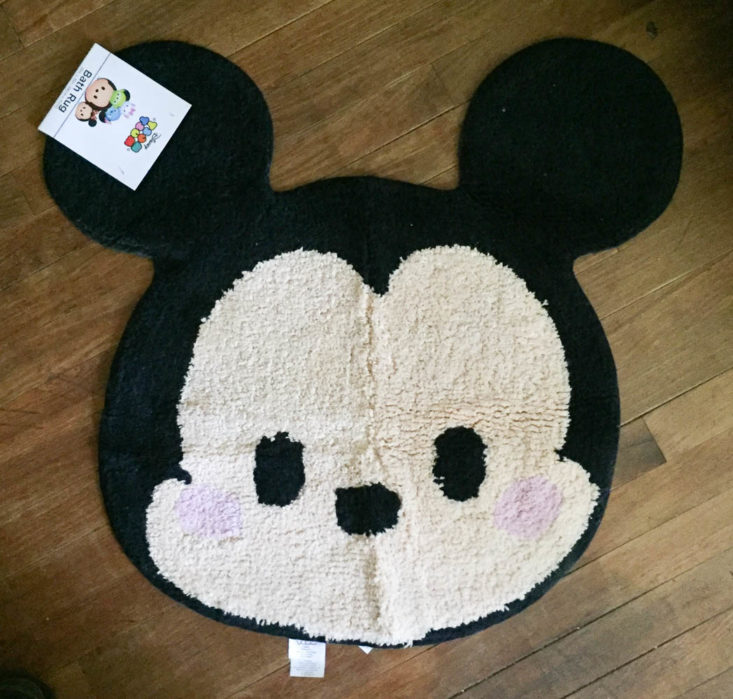 Super Geek Box Prime Summer 2019 - Tsum Tsum Mickey Mouse Bath Rug by Disney