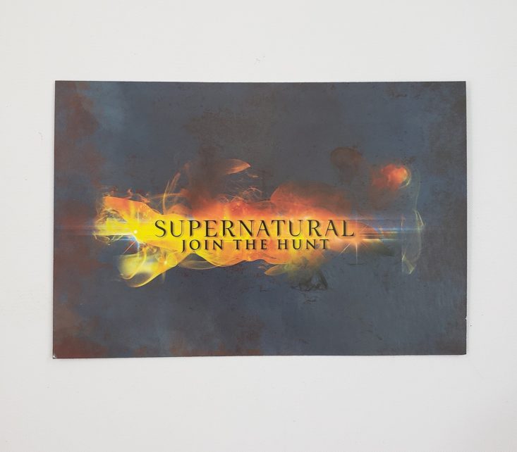 Supernatural Box Summer 2019 - Card Front